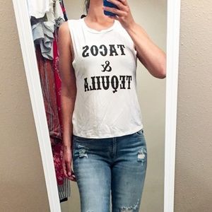 TACOS & TEQUILA TANK TOP